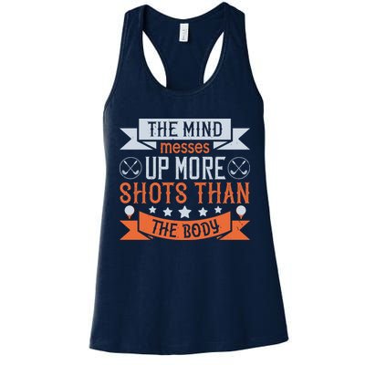 The Mind Messes Up More Shots Than The Body Womens Tank Top