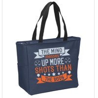 The Mind Messes Up More Shots Than The Body Zip Tote Bag