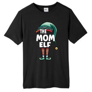 The Mom Mother Elf Partner Look Family Outfit Christmas Funny Gift Tall Fusion ChromaSoft Performance T-Shirt