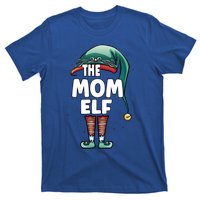 The Mom Mother Elf Partner Look Family Outfit Christmas Funny Gift T-Shirt