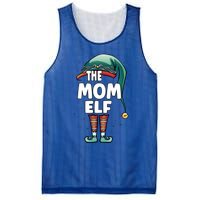 The Mom Mother Elf Partner Look Family Outfit Christmas Funny Gift Mesh Reversible Basketball Jersey Tank