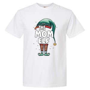 The Mom Mother Elf Partner Look Family Outfit Christmas Funny Gift Garment-Dyed Heavyweight T-Shirt