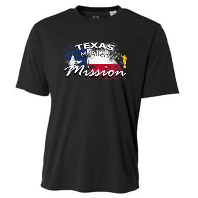 Texas Mcallen Mormon Lds Mission Missionary Cooling Performance Crew T-Shirt