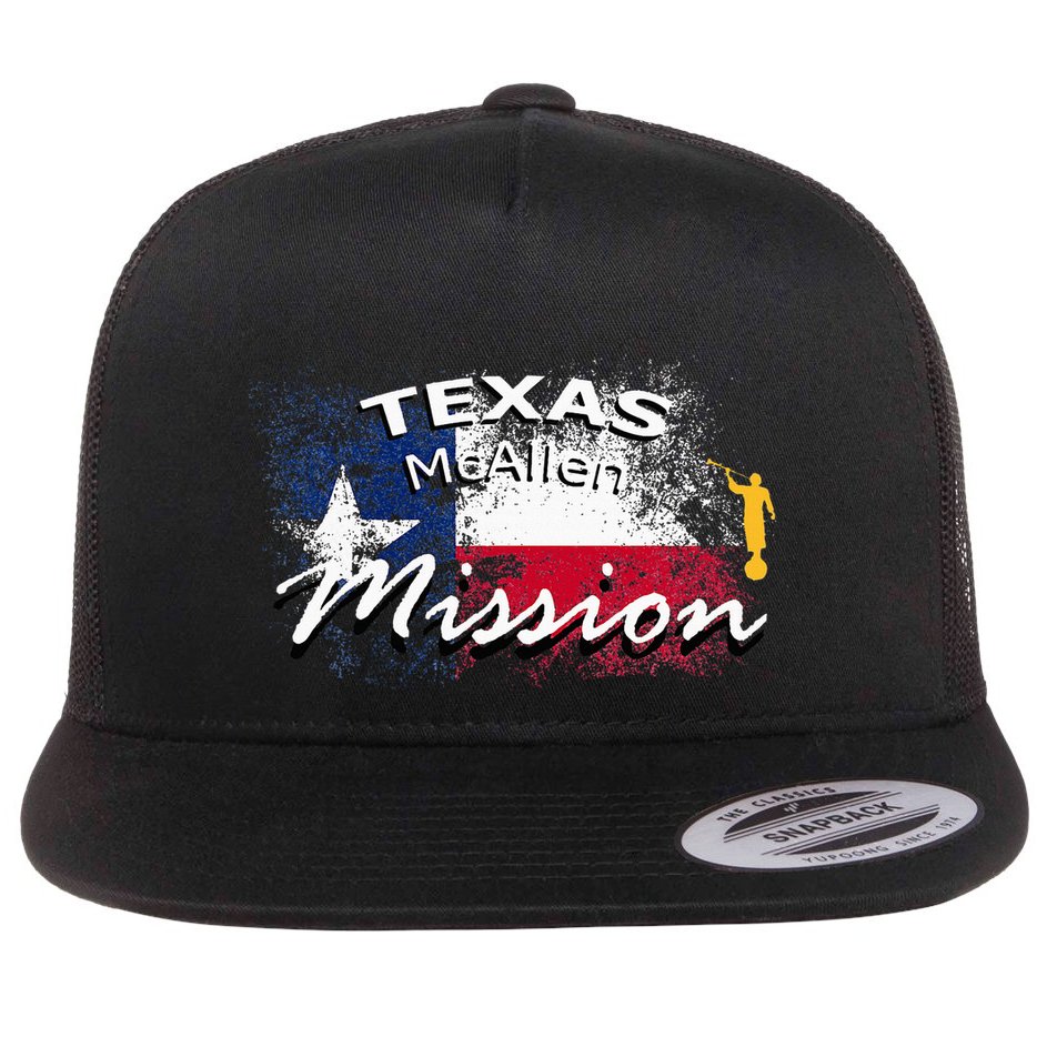 Texas Mcallen Mormon Lds Mission Missionary Flat Bill Trucker Hat