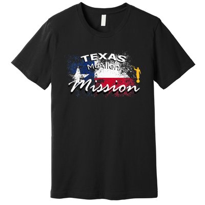 Texas Mcallen Mormon Lds Mission Missionary Premium T-Shirt