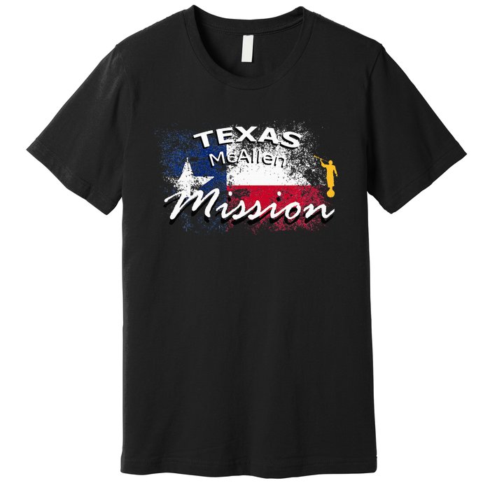 Texas Mcallen Mormon Lds Mission Missionary Premium T-Shirt