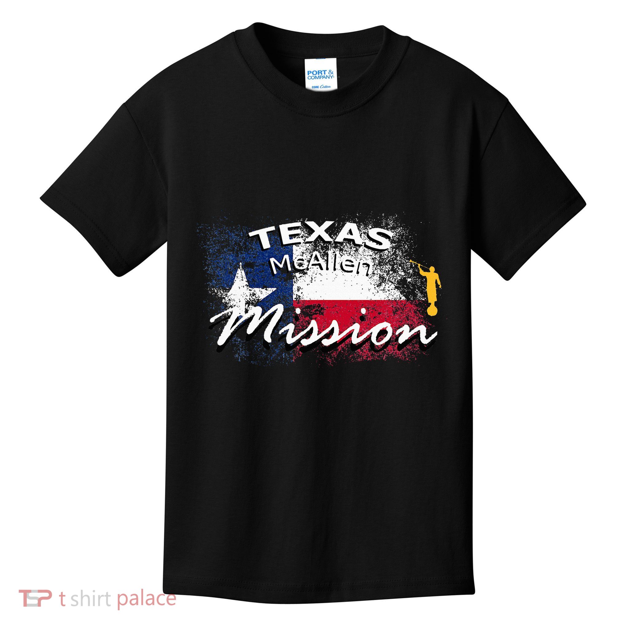 Texas Mcallen Mormon Lds Mission Missionary Kids T-Shirt