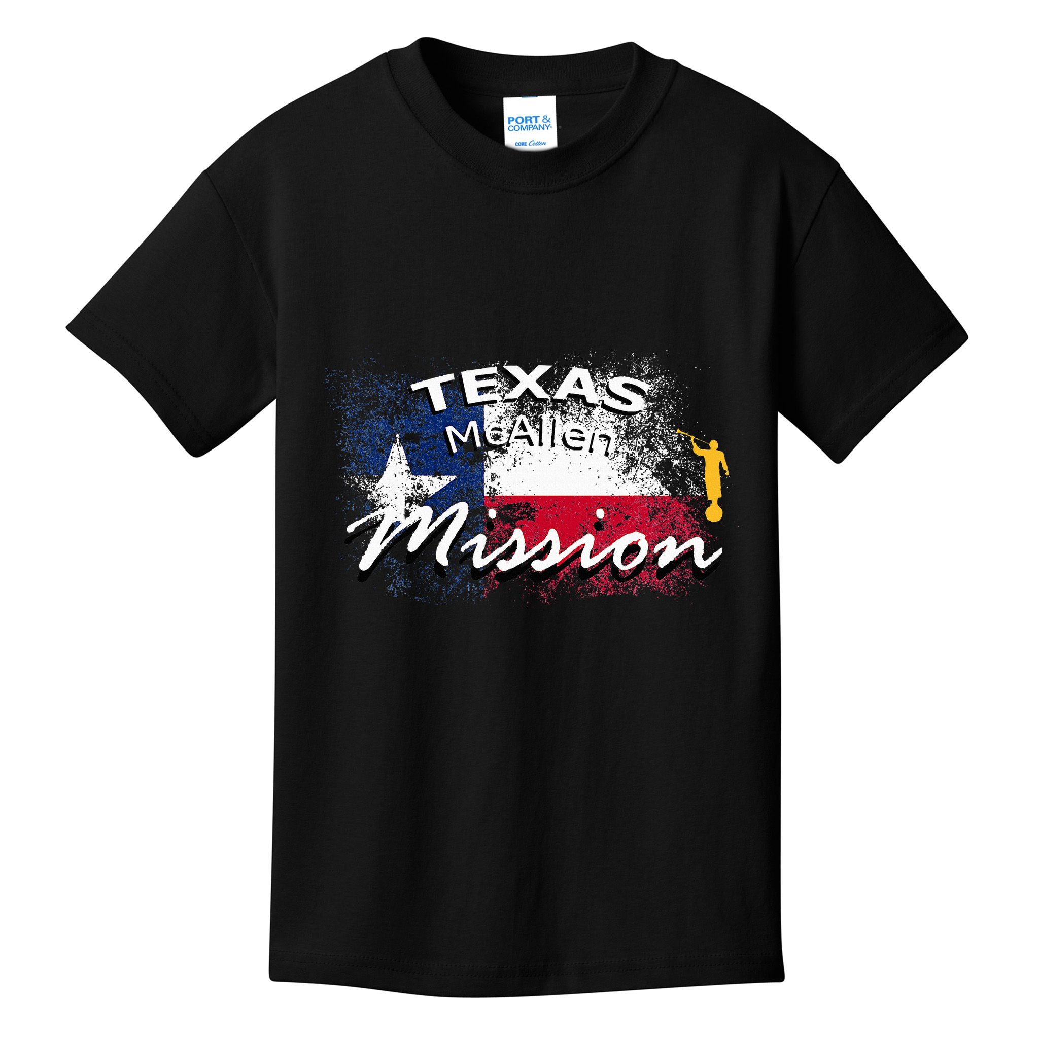 Texas Mcallen Mormon Lds Mission Missionary Kids T-Shirt