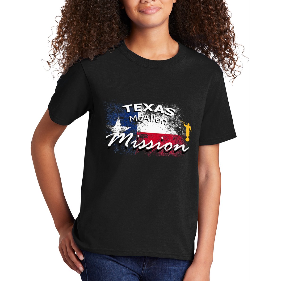 Texas Mcallen Mormon Lds Mission Missionary Kids T-Shirt