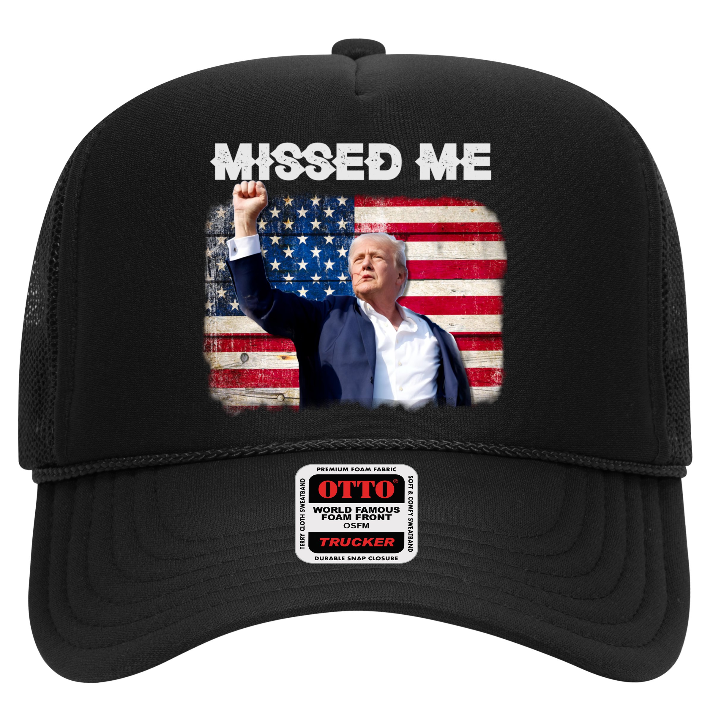 Trump Missed Me Pennsylvania Rally Patriot Usa 2024 Shot Hat