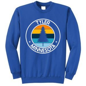 Tyler Minnesota Mn Usa City Pride Retro Sunset Gift Sweatshirt