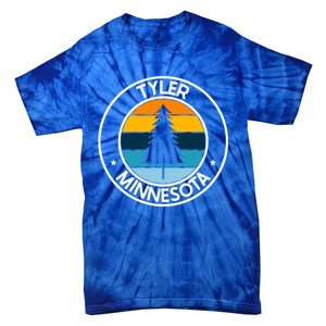 Tyler Minnesota Mn Usa City Pride Retro Sunset Gift Tie-Dye T-Shirt