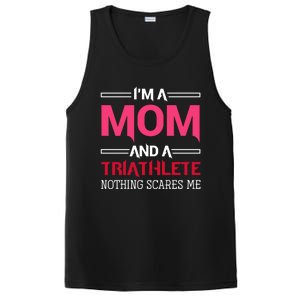 Triathlete Mom Mothers Day Gift Triathlon Gift PosiCharge Competitor Tank