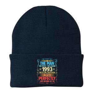 The Man Myth Legend 1993 Aged Perfectly 30th Birthday Knit Cap Winter Beanie