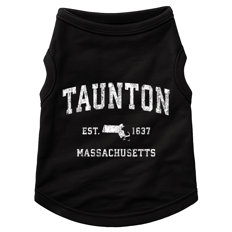Taunton Massachusetts Ma Vintage Sports Doggie Tank
