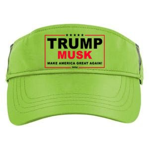 Trump Musk Make America Great Again 2024 Election Adult Drive Performance Visor