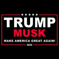 Trump Musk Make America Great Again 2024 Election Cooling Performance Crew T-Shirt