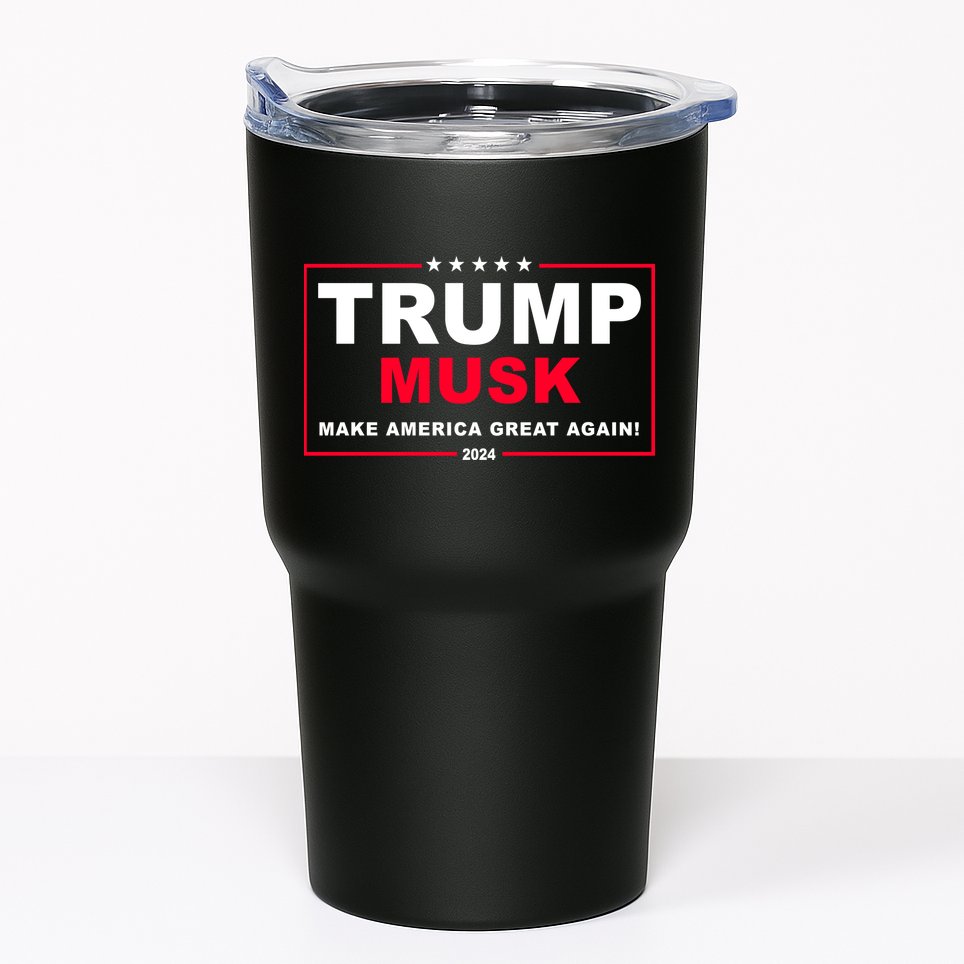 Trump Musk Make America Great Again 2024 Election Tumbler