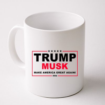 Trump Musk Make America Great Again 2024 Election Coffee Mug