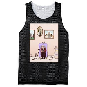 Tengens Muscle Mice With Master Mesh Reversible Basketball Jersey Tank