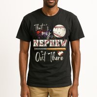 That's My Nephew Out There Baseball Aunt for Mothers Day Tall T-Shirt