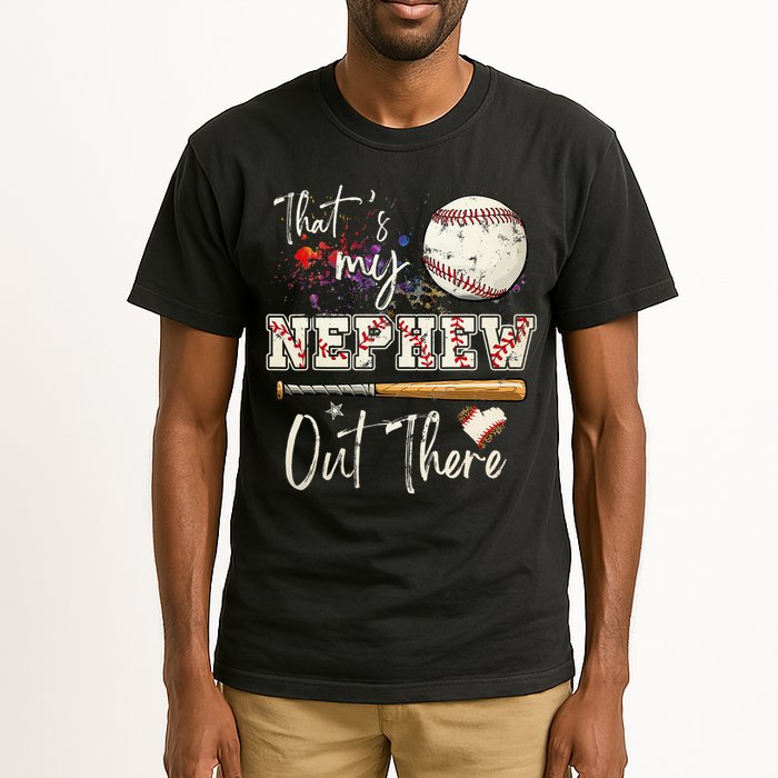 That's My Nephew Out There Baseball Aunt for Mothers Day Tall T-Shirt