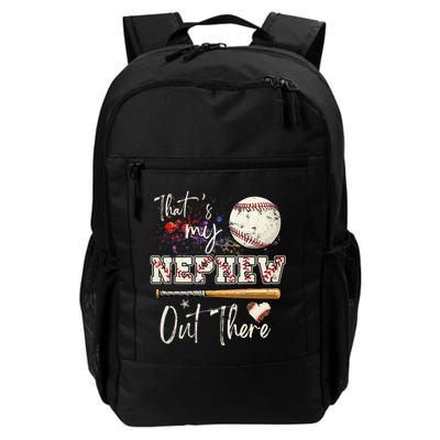 That's My Nephew Out There Baseball Aunt for Mothers Day Backpack