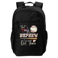 That's My Nephew Out There Baseball Aunt for Mothers Day Backpack