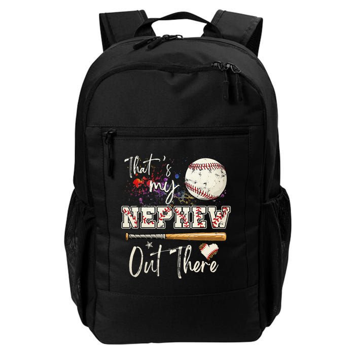 That's My Nephew Out There Baseball Aunt for Mothers Day Backpack