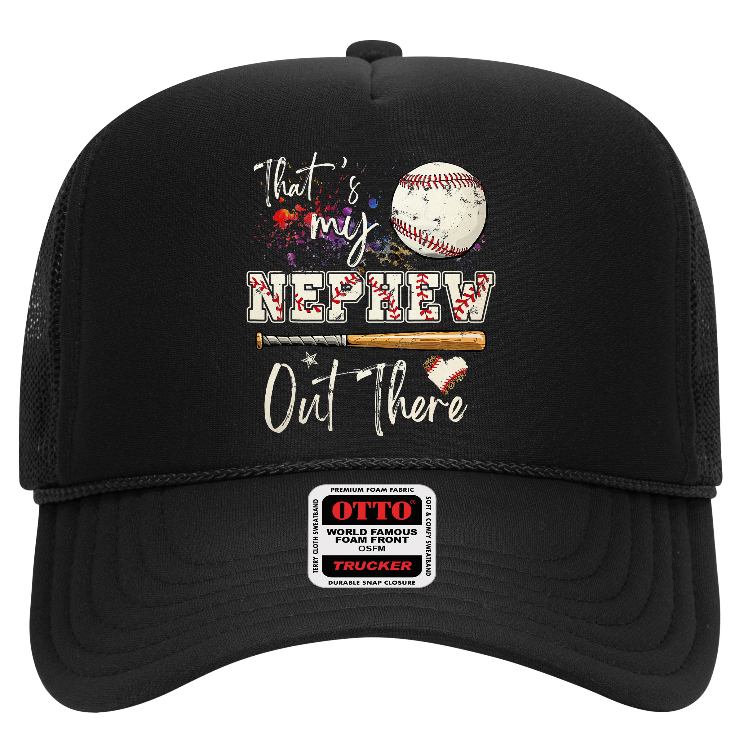That's My Nephew Out There Baseball Aunt for Mothers Day Hat