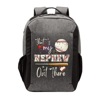 That's My Nephew Out There Baseball Aunt for Mothers Day Vector Backpack