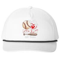 That's My Nephew Out There Baseball Aunt Auntie Mothers Day Snapback Five-Panel Rope Hat