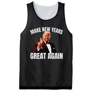 Trump Make New Year Great Again Happy New Years Eve Day 2025 Gift Mesh Reversible Basketball Jersey Tank