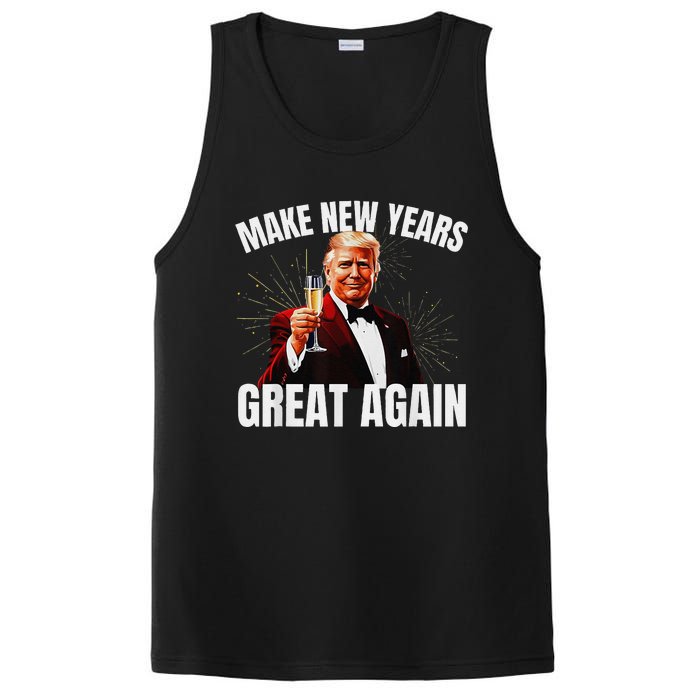 Trump Make New Year Great Again Happy New Years Eve Day 2025 Gift PosiCharge Competitor Tank