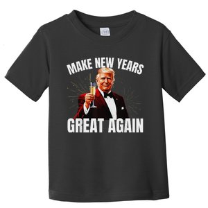 Trump Make New Year Great Again Happy New Years Eve Day 2025 Gift Toddler T-Shirt