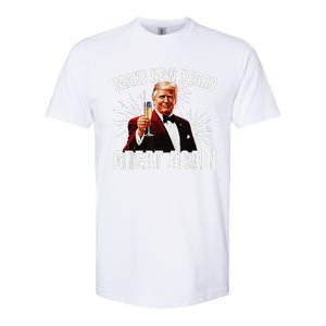 Trump Make New Year Great Again Happy New Years Eve Day 2025 Gift Softstyle CVC T-Shirt