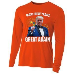 Trump Make New Year Great Again Cooling Performance Long Sleeve Crew