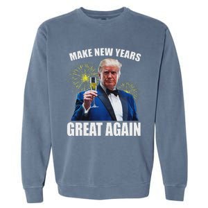 Trump Make New Year Great Again Garment-Dyed Sweatshirt