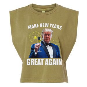 Trump Make New Year Great Again Garment-Dyed Women's Muscle Tee