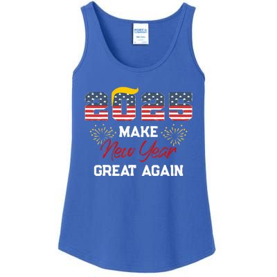 Trump Make New Year Great Again Happy New Years Eve Day 2025 Ladies Essential Tank