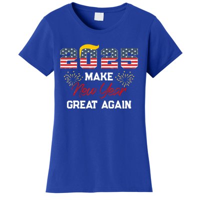 Trump Make New Year Great Again Happy New Years Eve Day 2025 Women's T-Shirt