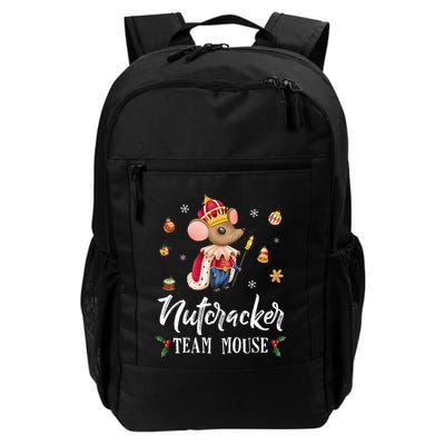 Team Mouse Nutcracker Christmas Dance Soldier Daily Commute Backpack