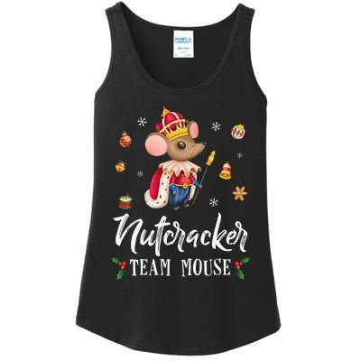 Team Mouse Nutcracker Christmas Dance Soldier Ladies Essential Tank