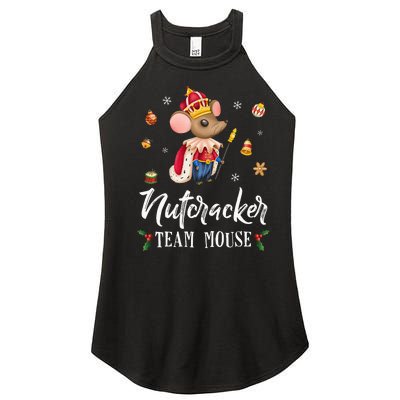 Team Mouse Nutcracker Christmas Dance Soldier Women’s Perfect Tri Rocker Tank