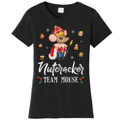 Team Mouse Nutcracker Christmas Dance Soldier Women's T-Shirt