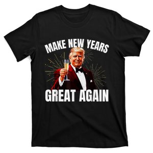 Trump Make New Year Great Again Happy New Years Eve Day 2025 T-Shirt