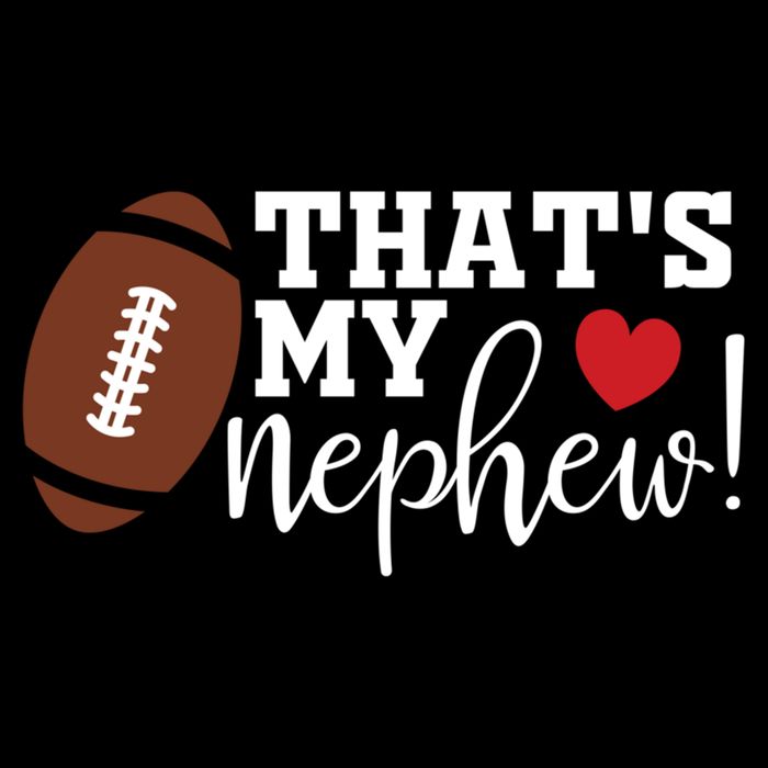 That's My Nephew Aunt Biggest Fan Football Game Day Cooling Performance Crew T-Shirt