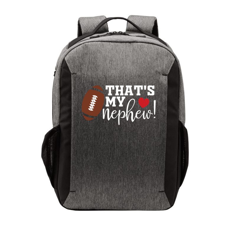 That's My Nephew Aunt Biggest Fan Football Game Day Vector Backpack