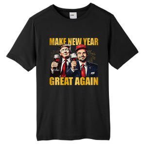 Trump Make New Year Great Again Happy New Years Eve Day Tall Fusion ChromaSoft Performance T-Shirt