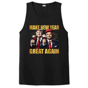 Trump Make New Year Great Again Happy New Years Eve Day PosiCharge Competitor Tank